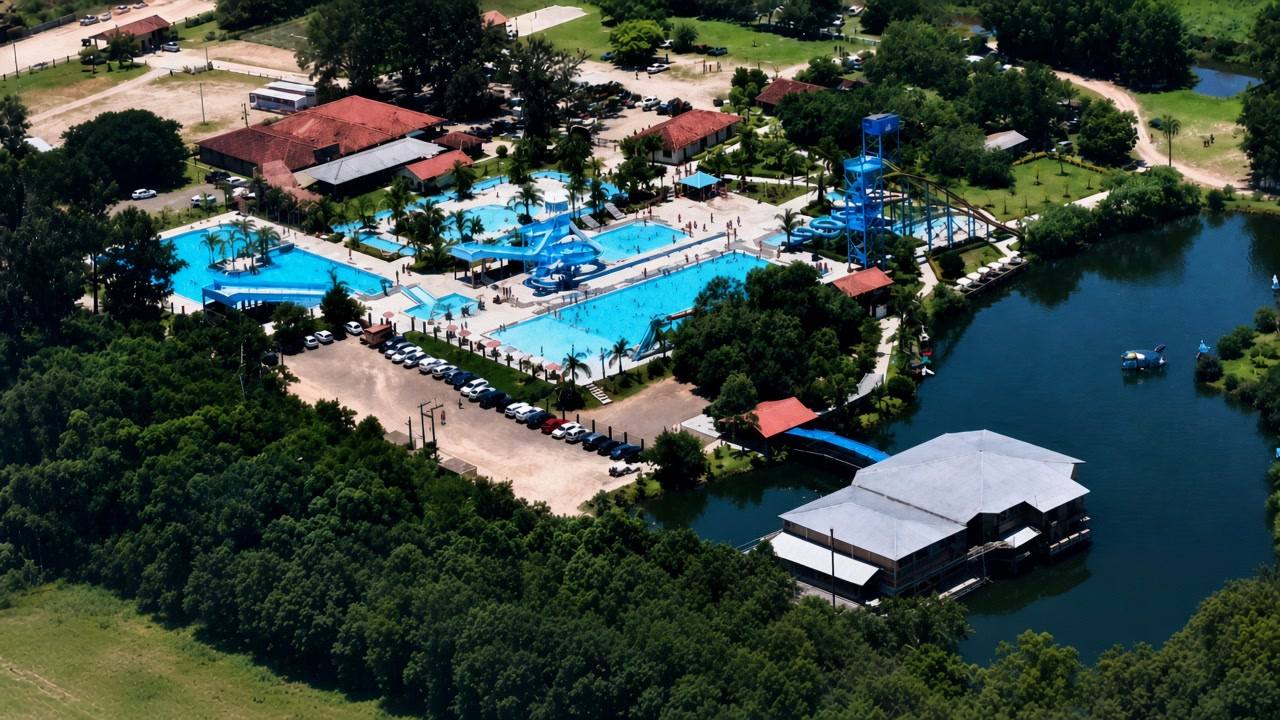 Complexo de piscinas do City Park